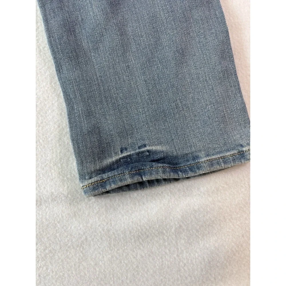 WOMEN'S LEVIS JEANS W29 L32 Mid Rise Skinny Blue Denim Light Wash NEW With Tags - Picture 13 of 13